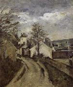 La Maison du doceur Gachet a Auvers-sur-Oise Paul Cezanne
